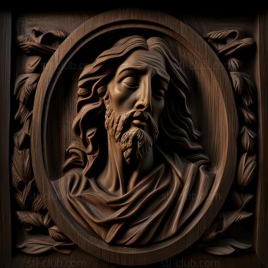 3D model st jesus (STL)